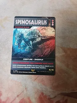 Spinosaurus-Regisaur Alpha Secret Lair MTG NM - Image 1