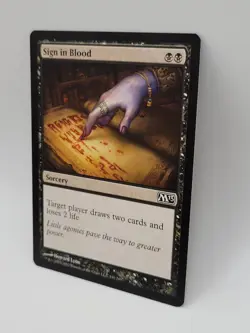 Sign in Blood M13 MTG Near Mint Black Sorcery 110/249 Magic the Gathering - Image 4