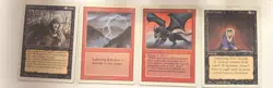 MTG Revised Mind Twist, Granite Gargoyle, Lightning Bolt, Zombie Master - Image 1