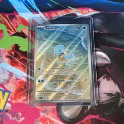 Pokemon Squirtle SIR Holo Card TCG SV Scarlet & Violet 151 Series 170/165 - Image 1