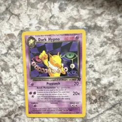 Wizards of the Coast Pokemon TCG Dark Hypno 24/82 Team Rocket Rare Vintage Card - Image 1