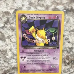 Wizards of the Coast Pokemon TCG Dark Hypno 24/82 Team Rocket Rare Vintage Card - Image 2
