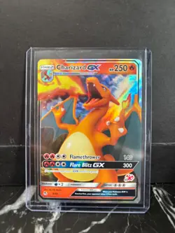 Charizard GX Hidden Fates Holo Ultra Rare Card 9/68 Pokemon - Image 1