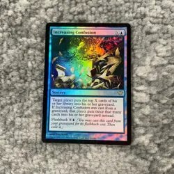 Increasing Confusion FOIL MTG Dark Ascension Magic The Gathering Moderate Play - Image 1