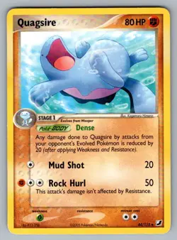 Quagsire 44/115 Uncommon Unseen Forces Pokemon MP - Image 1