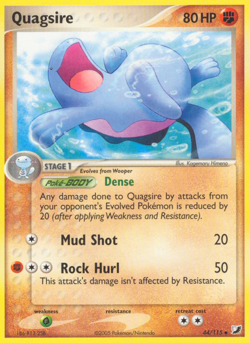 Quagsire 44/115 Uncommon Unseen Forces Pokemon MP - Image 4