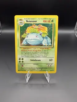 Base Set Pokemon TCG Venusaur - Image 1