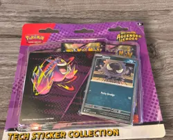 Pokemon Ascended Heroes Tech Sticker - Gastly (Factory Sealed) - Image 1