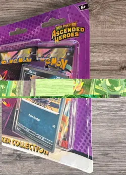 Pokemon Ascended Heroes Tech Sticker - Gastly (Factory Sealed) - Image 2