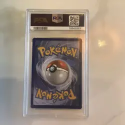 2015 POKEMON XY ROARING SKIES #105 FULL ART/M RAYQUAZA EX PSA 8 - Image 2