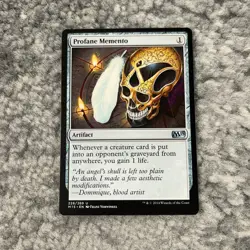 Profane Memento MTG Core Set 2015 Magic The Gathering Uncommon Light Play - Image 1