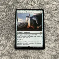 Stoneforge Masterwork MTG Oath Of The Gatewatch Magic The Gathering Rare MP - Image 1