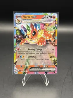 Flareon Ex 14/131 Double Rare Holo Prismatic Evolutions Pokemon TCG (NM) - Image 1