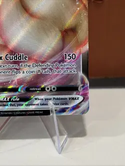 Pokemon TCG Eevee VMAX SWSH087 Holo Black Star Promo NM/M - Image 4
