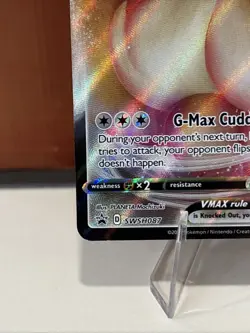 Pokemon TCG Eevee VMAX SWSH087 Holo Black Star Promo NM/M - Image 5