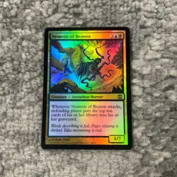 Nemesis Of Reason FOIL MTG Alara Reborn Magic The Gathering Moderate Play - Image 1