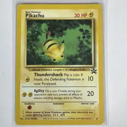 Pikachu 27 WoTC Promo Promo Pokemon TCG LP - Image 1