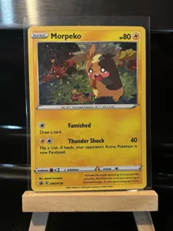 Pokemon TCG - Morpeko SWSH116 - Black Star Promo - Holo - MP - Image 1