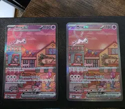 Mew ex SVP 053 Promo Pokemon 151 Ultra Premium NM Holo Lot x2 - Image 1