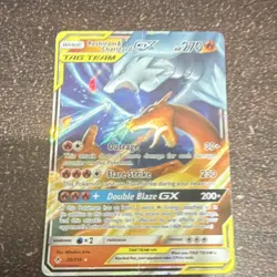 Pokemon Company Reshiram & Charizard GX SM-Unbroken Bonds Ultra Rare Holo 270 H… - Image 1