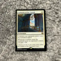 Authority Of The Consuls MTG Kaladesh Magic The Gathering Rare Moderate Play MP - Image 1