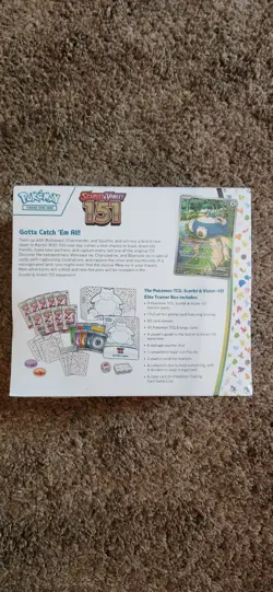 Pokemon TCG Scarlet & Violet 151 ETB Elite Trainer Box Sealed 820650853159 - Image 2