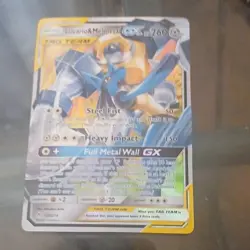 The Pokemon Company Lucario & Melmetal GX 120/214 Sm-Unbroken Bonds Ultra Rare … - Image 1