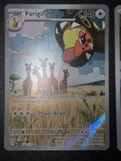 3x SV IR Illustration Rare Lot Feebas Surging Sparks Paldea /193 Pokemon Card - Image 4