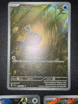 3x SV IR Illustration Rare Lot Feebas Surging Sparks Paldea /193 Pokemon Card - Image 5