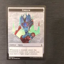 Kiora, Master of the Depths NM EMBLEM Battle for Zendikar BFG English MTG - Image 1