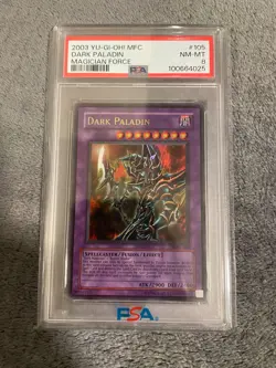 PSA8 - Dark Paladin - MFC-105 - Magician's Force - Unlimited - Ultra Rare - Image 1
