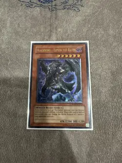 Yugioh - Blackwing - Elphin the Raven - RGBT-EN013 - Ultimate Rare MP Unlimited - Image 1