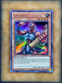 Yugioh Gigantes GFTP-EN074 Ultra Rare 1st Ed NM - Image 1