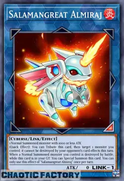 YUGIOH BLC1-EN096 Salamangreat Almiraj Common 1st Edition NM - Image 1