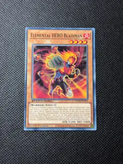 Elemental HERO Blazeman - LEHD-ENA16 - Common - 1st Edition - YuGiOh NM - Image 1