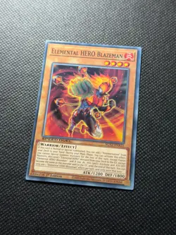 Elemental HERO Blazeman - LEHD-ENA16 - Common - 1st Edition - YuGiOh NM - Image 2