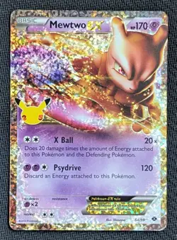 Mewtwo-EX - 54 - Holo - Promo - Unlimited - Celebrations Classic Collection - Image 1