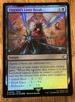 MTG Final Fantasy, Vincent's Limit Break - Foil - Image 1