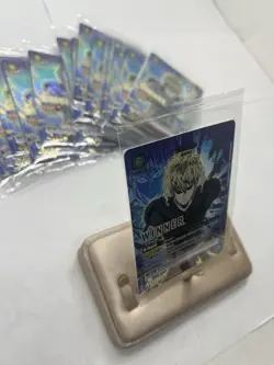 Union Arena Card Pack English Genos OPM-048 Winner One Punch Man New Set of 19 - Image 3