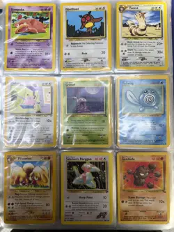 Pokemon Mixed Card Lot Binder Collection 1999-2000 - Image 1