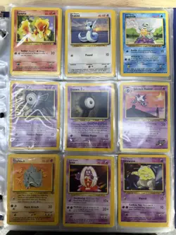 Pokemon Mixed Card Lot Binder Collection 1999-2000 - Image 4