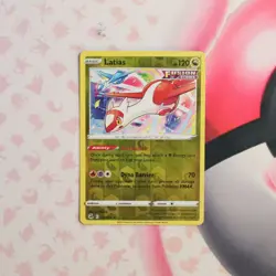 Latias Rare SWSH08: Fusion Strike 193/264 NM Pokemon Card Reverse Holo - Image 1