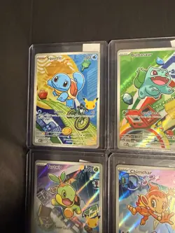 Pokemon First Partner Illustration Collection Series 1 Promo Set - 9 Cards - NM - Image 3