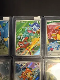 Pokemon First Partner Illustration Collection Series 1 Promo Set - 9 Cards - NM - Image 4