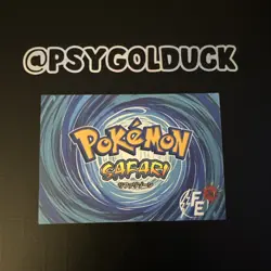 Pokemon Safari Pokemon Card TCG Peru Set Diglett - Image 2