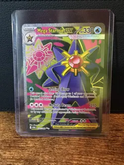 Pokemon Perfect Order MEGA STARMIE EX 102/088 Ultra Rare Holo Card MINT-NM - Image 1