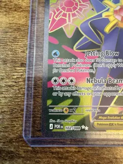 Pokemon Perfect Order MEGA STARMIE EX 102/088 Ultra Rare Holo Card MINT-NM - Image 3