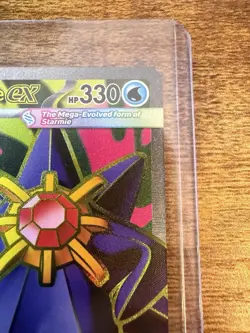 Pokemon Perfect Order MEGA STARMIE EX 102/088 Ultra Rare Holo Card MINT-NM - Image 5