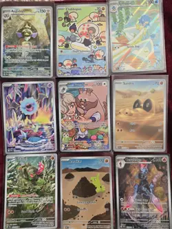 Pokemon Cards IR Mix Lot (27 Cards) Illustration Rare - Image 1