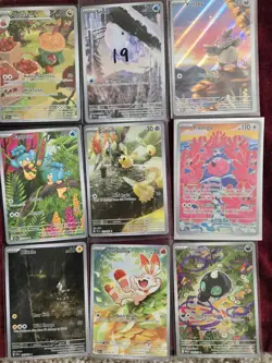 Pokemon Cards IR Mix Lot (27 Cards) Illustration Rare - Image 2